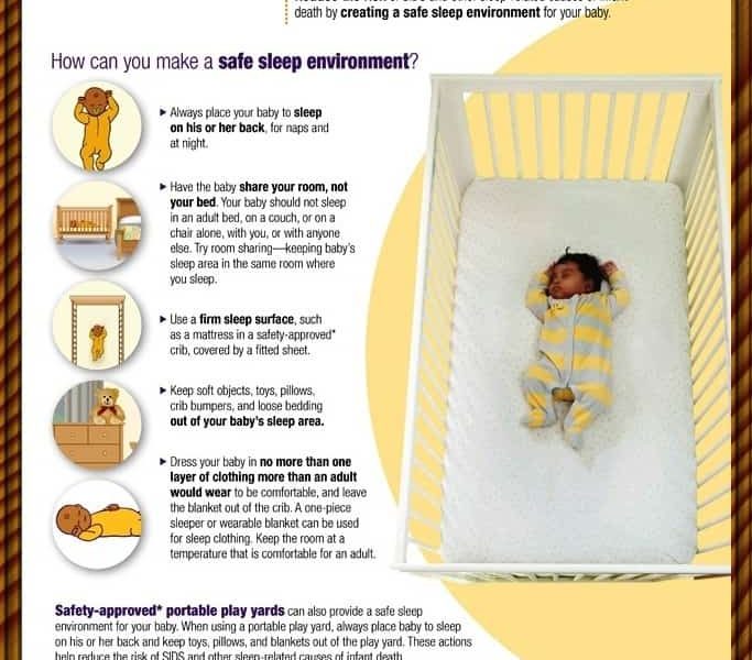 Safe sleep environment for your baby